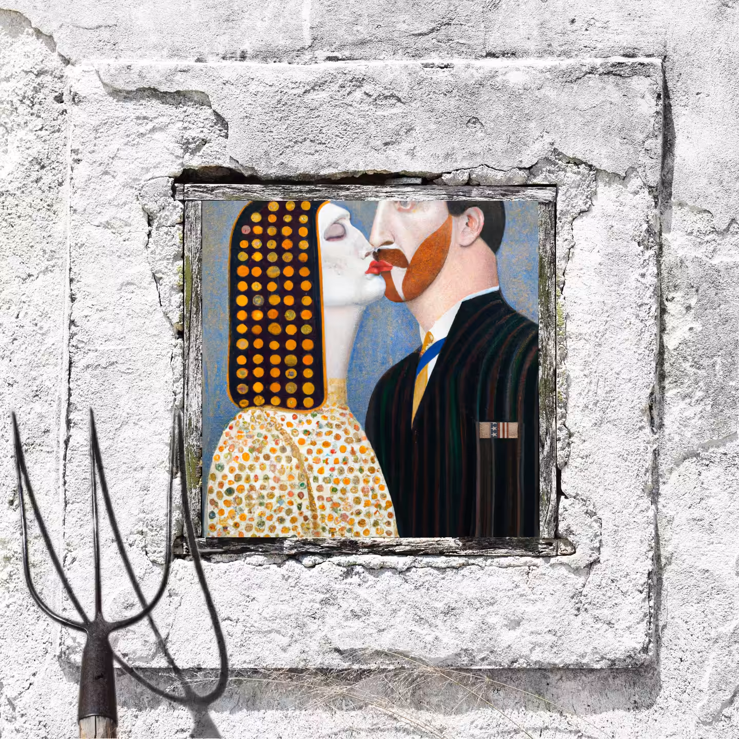 American Gothic meets The Klimts