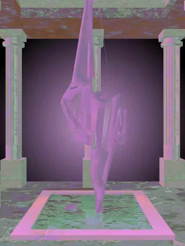 HeavenComputer: The Injured Bright Purple Woman #4311
