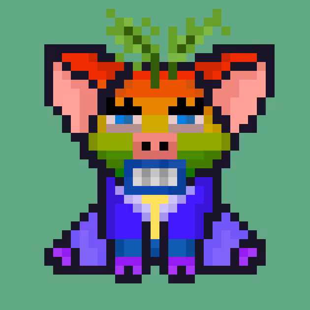 Punk Pig #00187