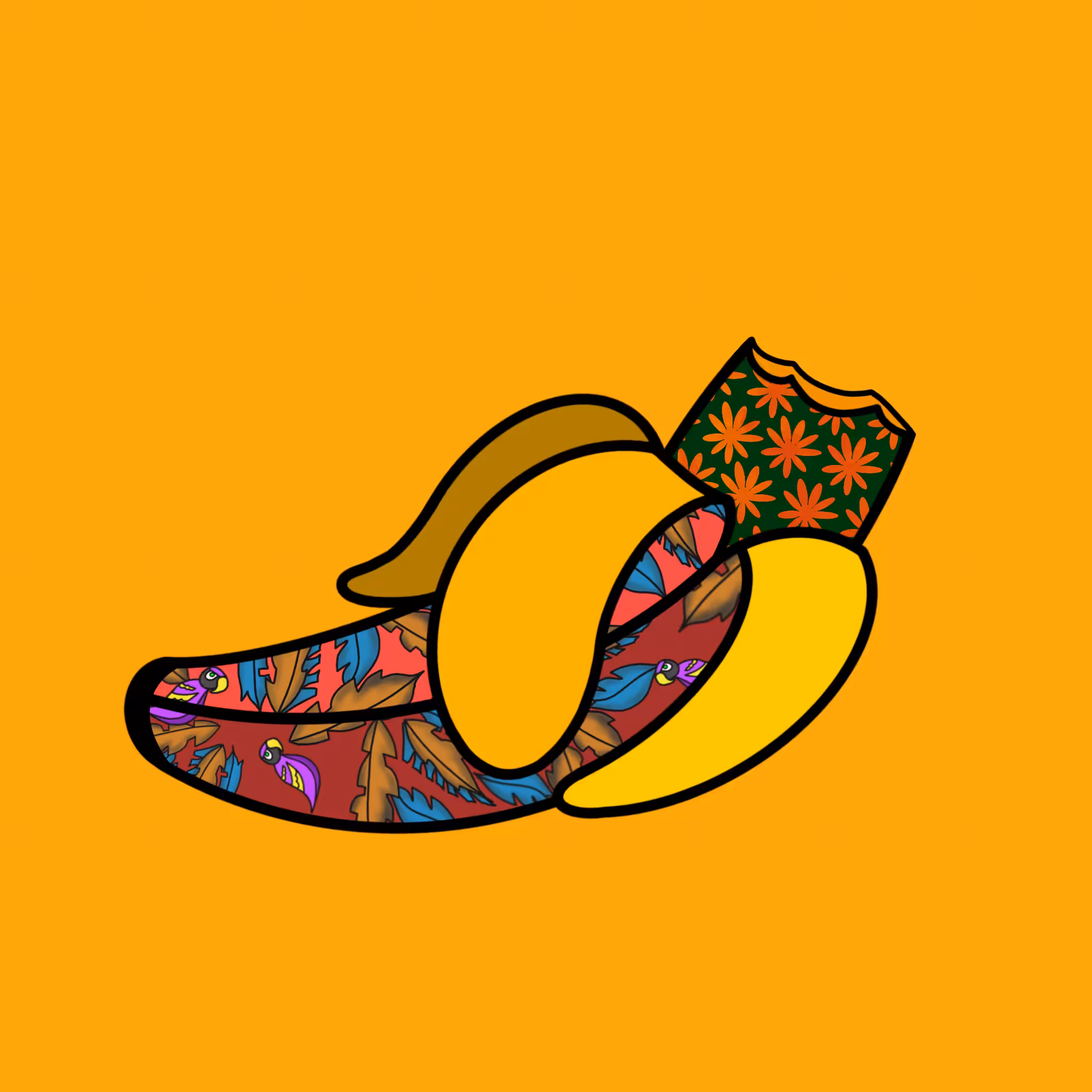 Bones and Bananas #7672