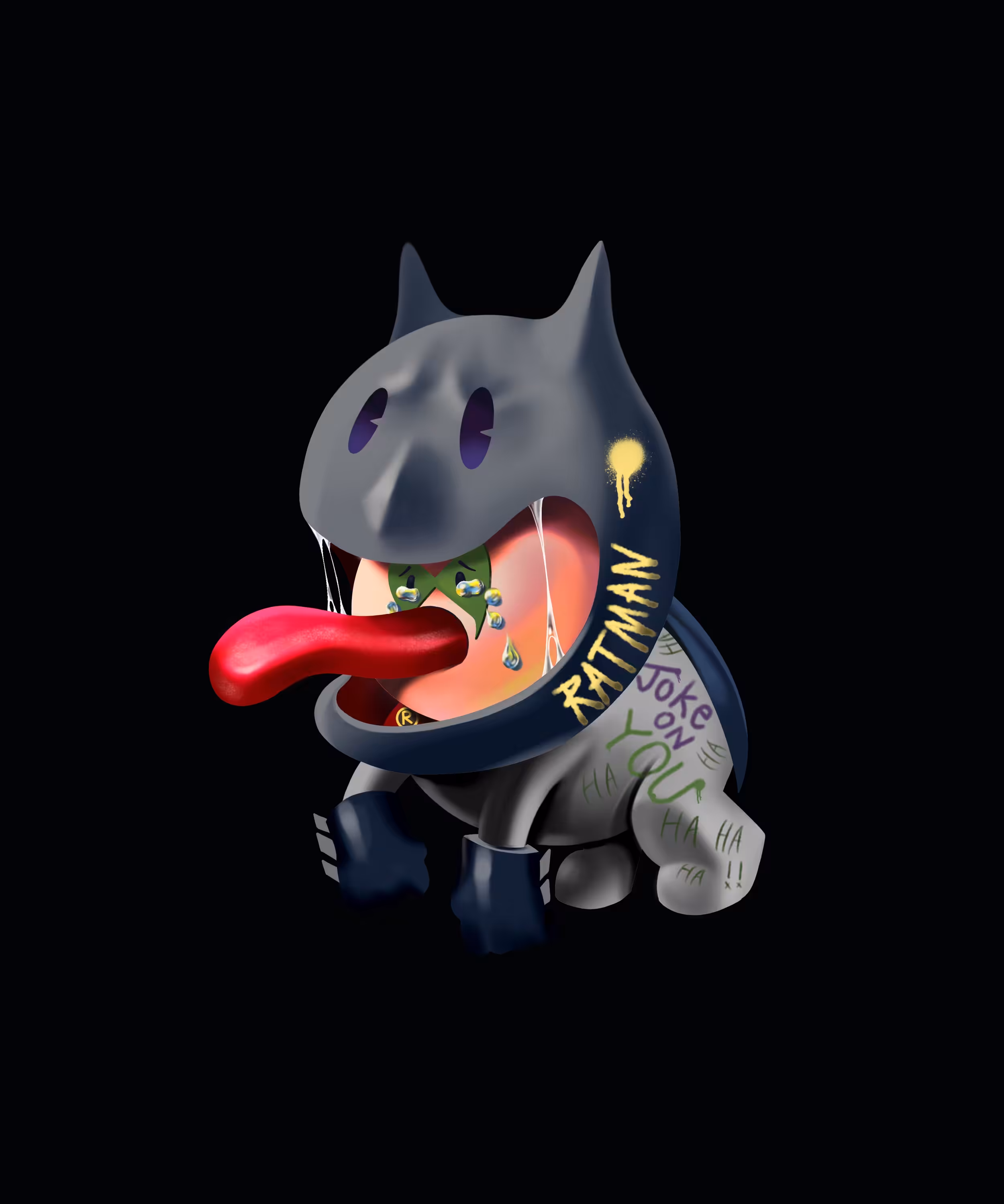 005 Don't cry Robinson ,Ratman is here.