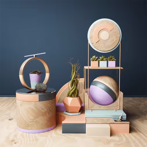 Wooden Objects V2