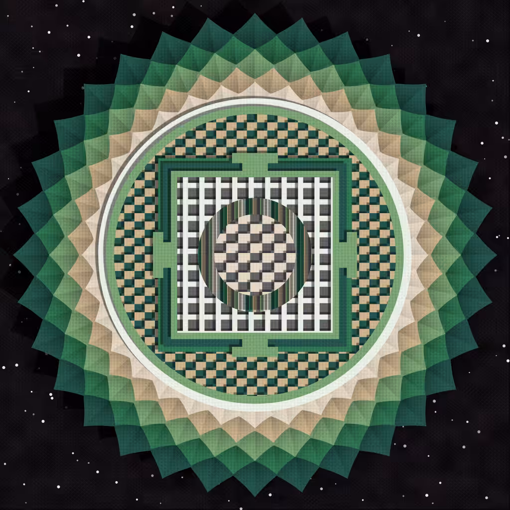 Paper Mandala #99