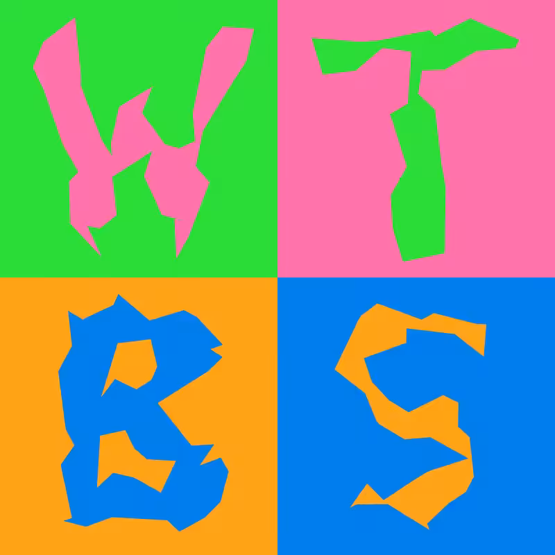Waiting To Be Signed Logo with Wobbles