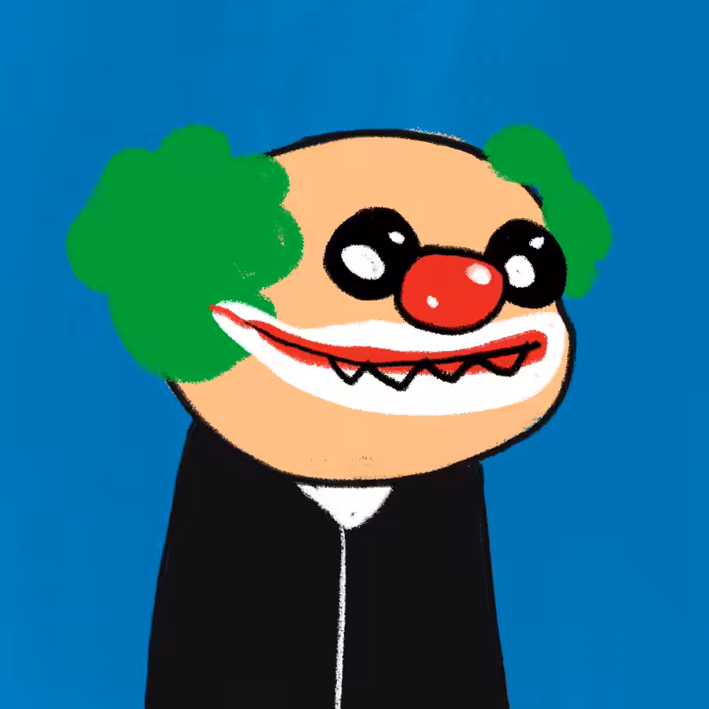 Peculiar clown #58