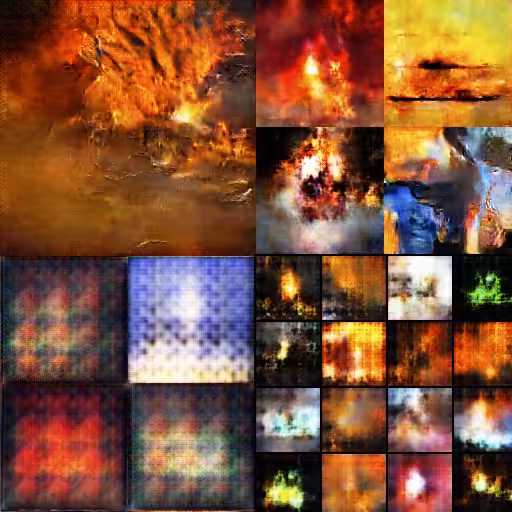 Painting with Fire: A History in GANs: Training Fire
