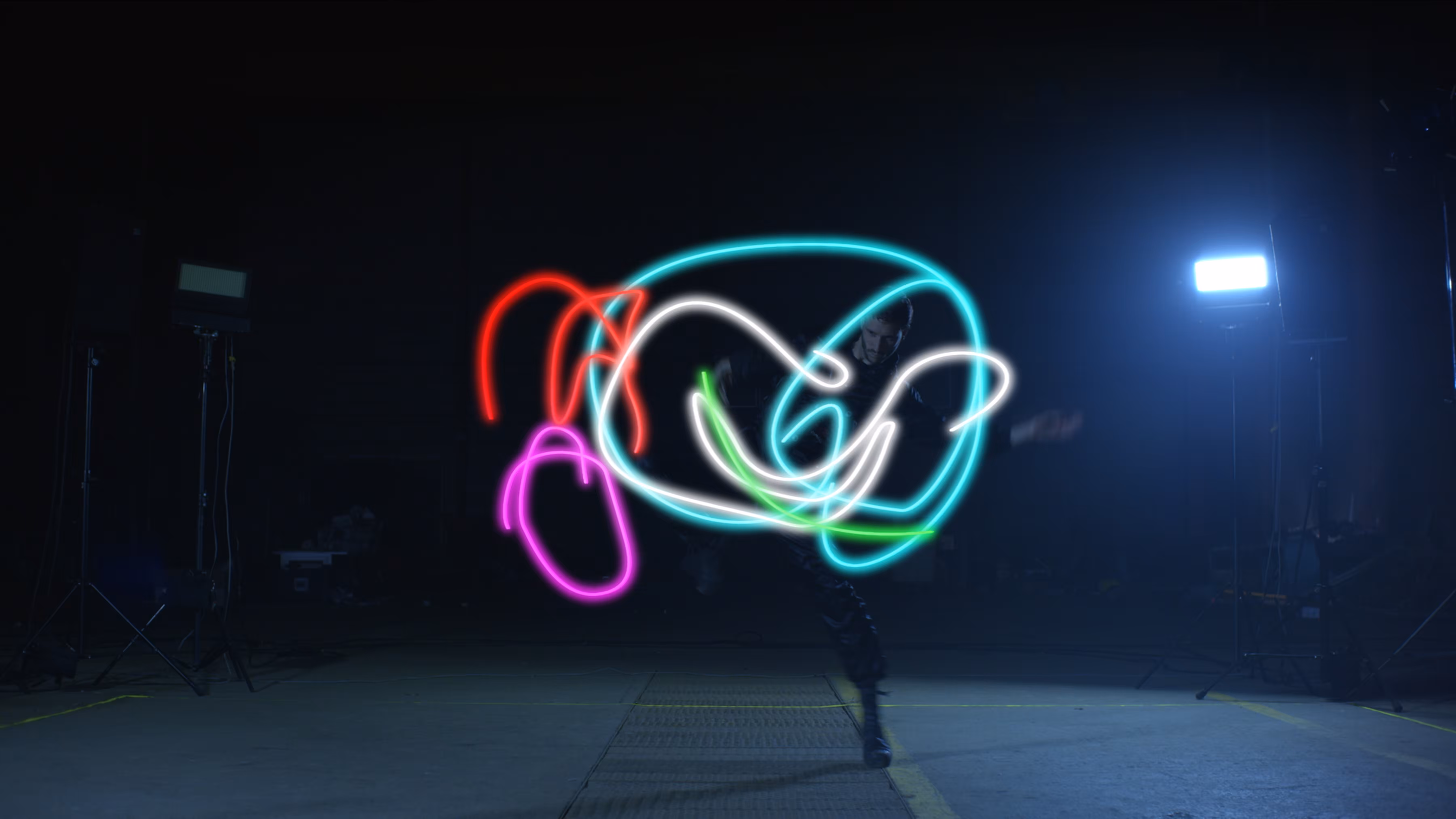 Please Love Party,  2019, (stills), the dance tracker 1