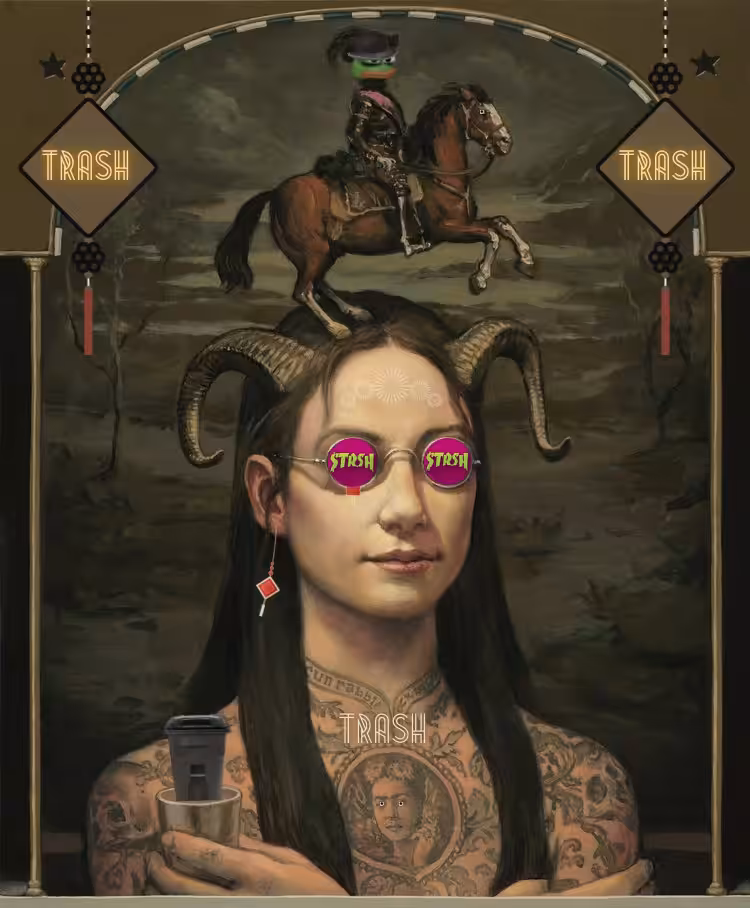 TRASH QUEEN - (ALAN MACDONALD EDT)