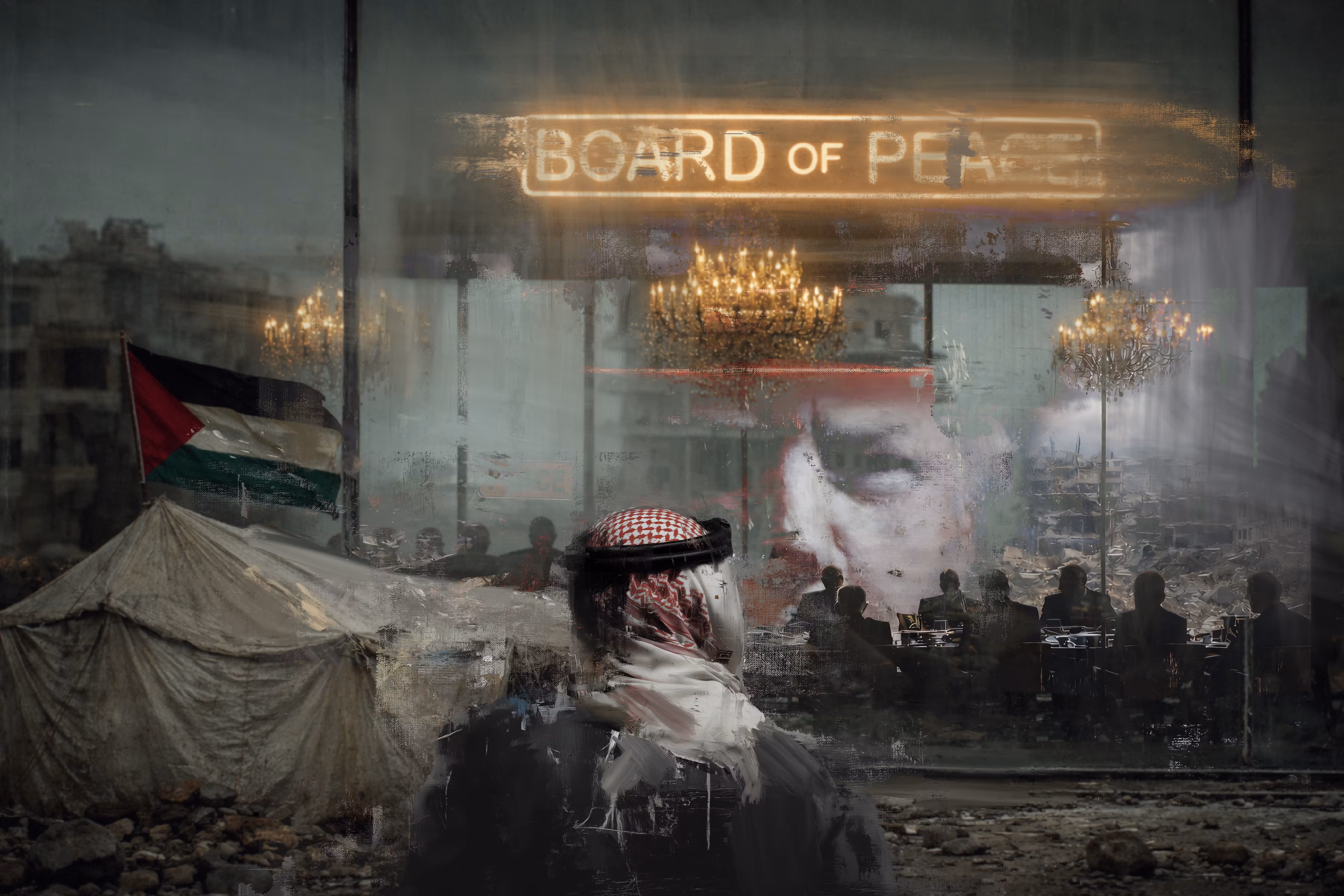 Post Painting 2026: Board of Peace