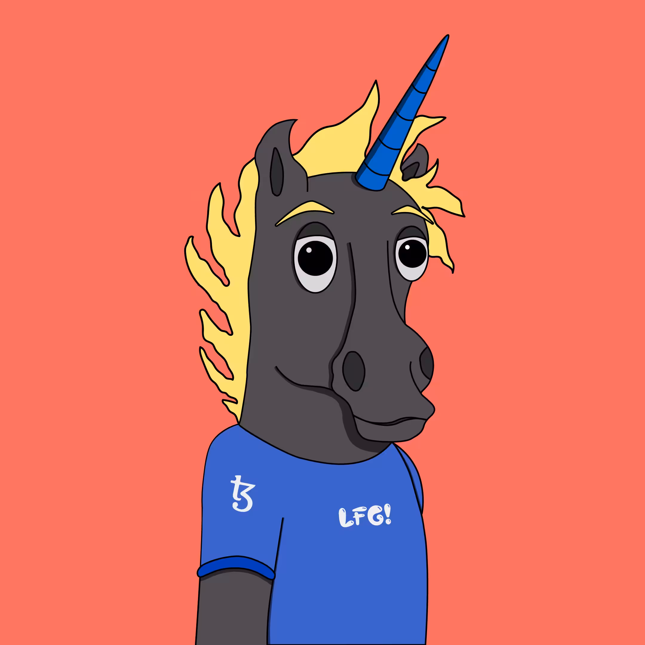 Awesome Unicorn - J Free Tezos #016