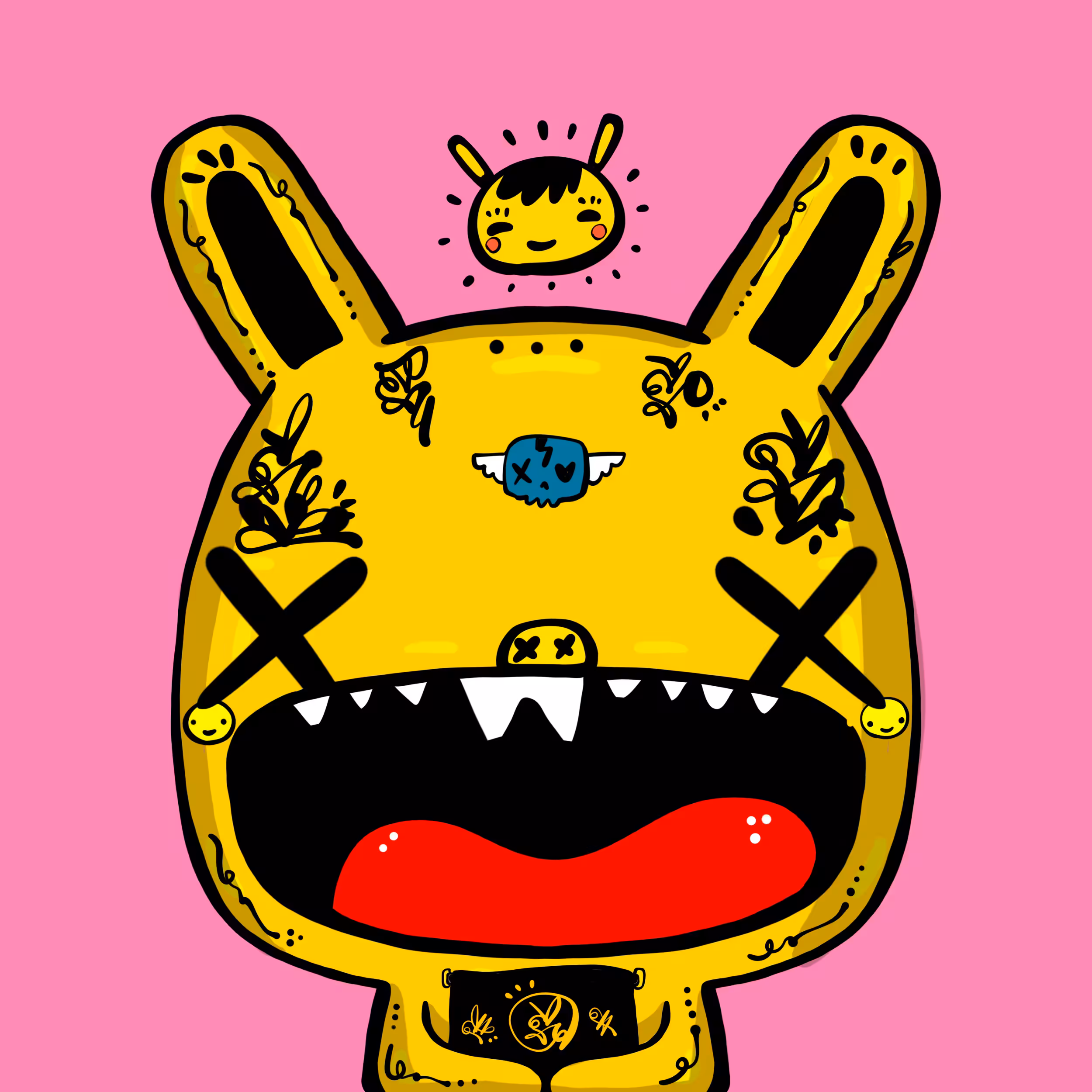 TOKYO PUNKS | BAD BUNNIES: TKP BAD BUNNY #0363