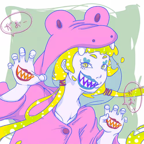 [polygon] Soda Girls first -metaverse-: Soda Girl × Professor_crypton #ooo3