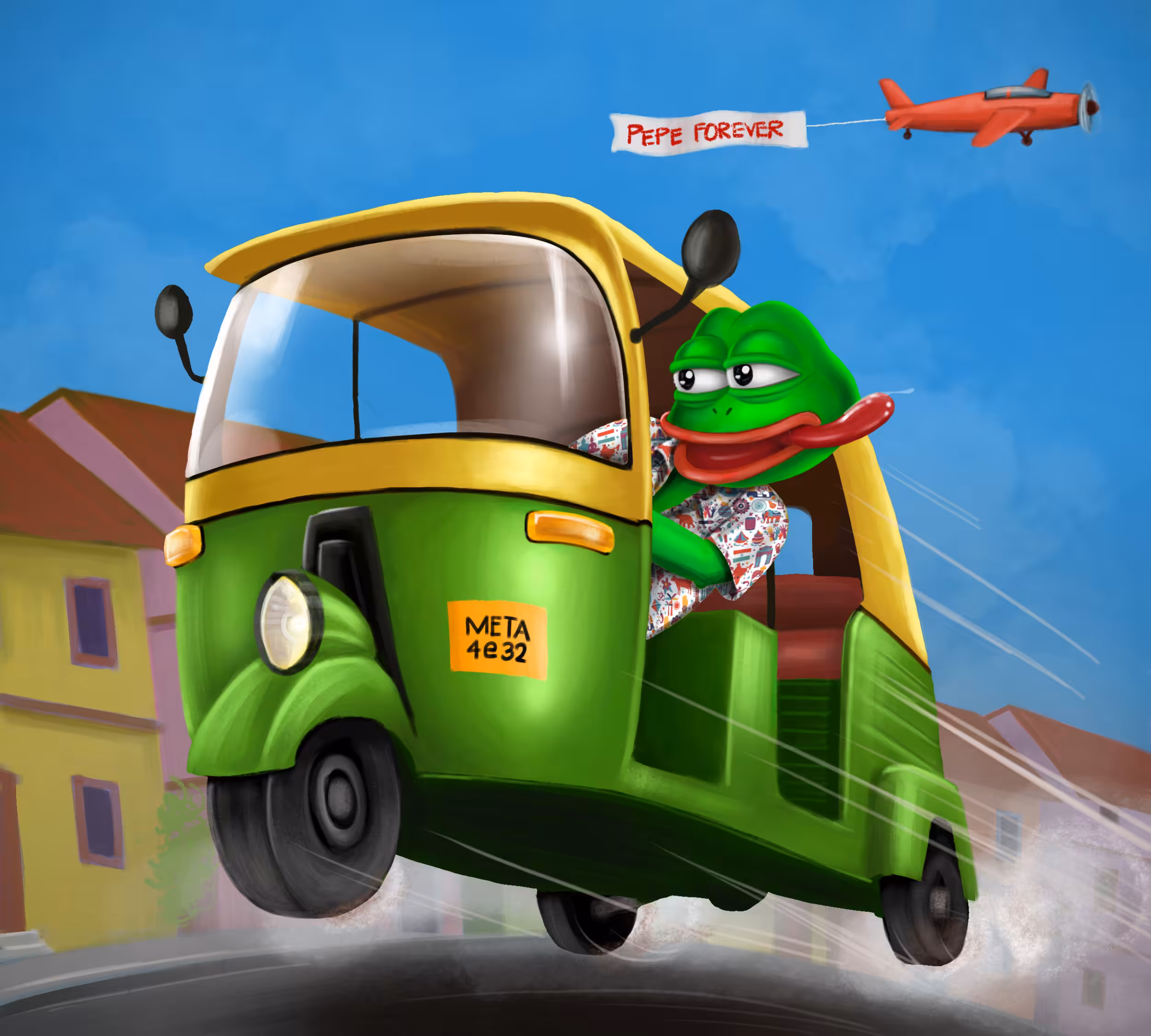 Pepe's Meta-Rickshaw