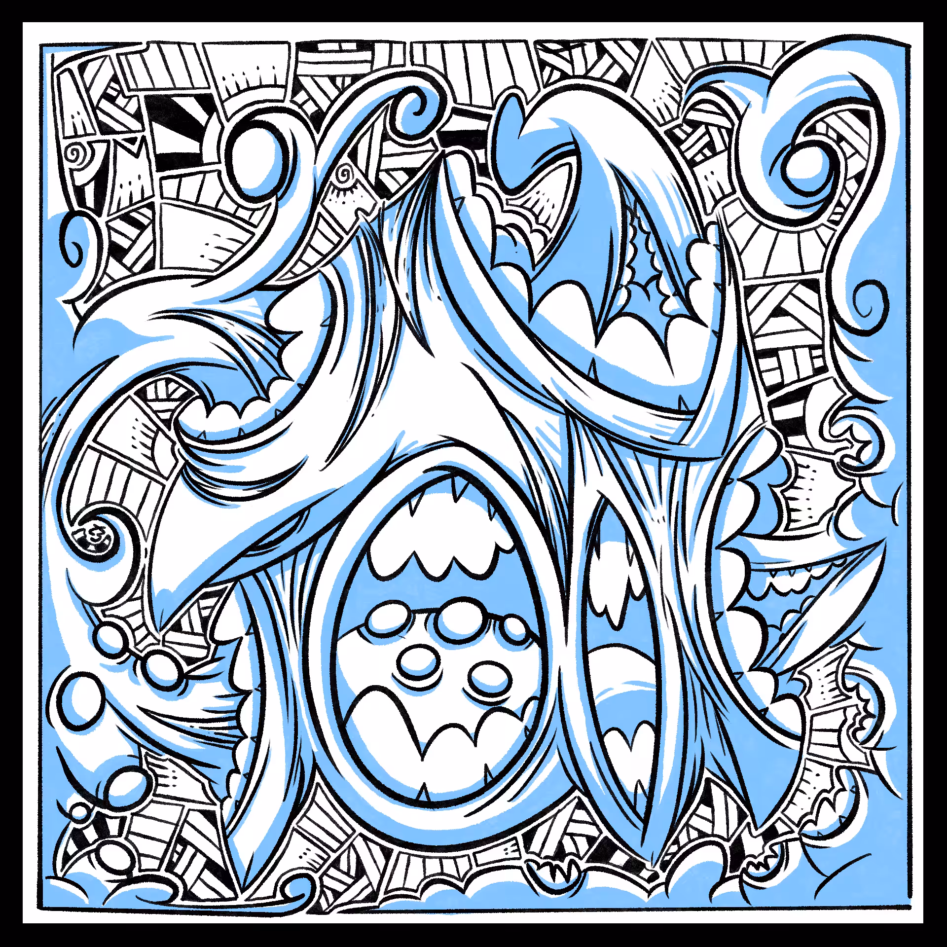 Creature 053 Lineart