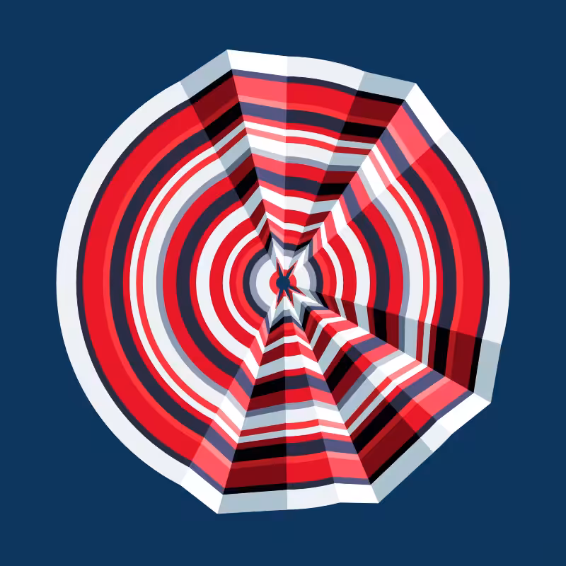 Folded Circle #30