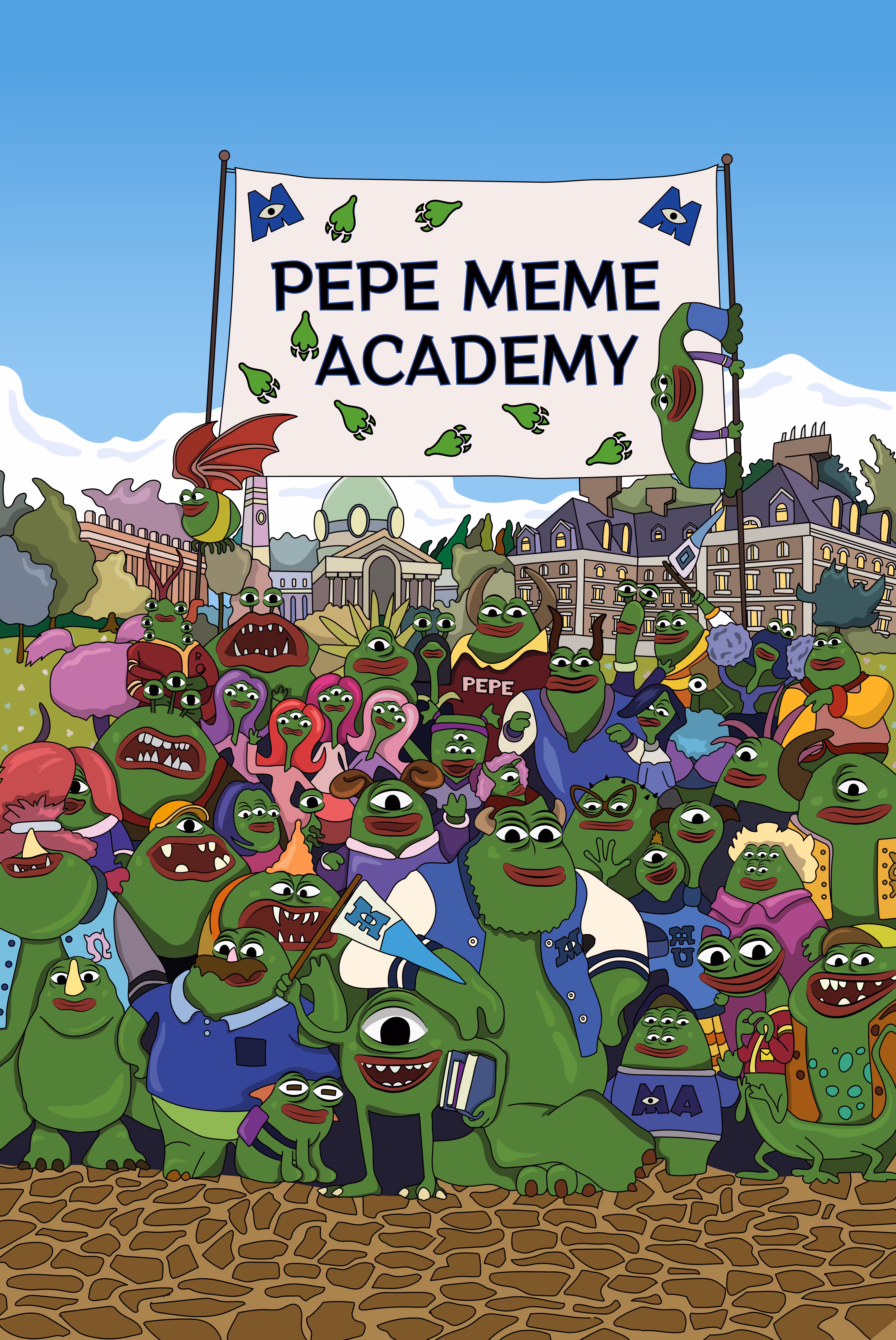 Pepe 💚: PEPE MEME ACADEMY 