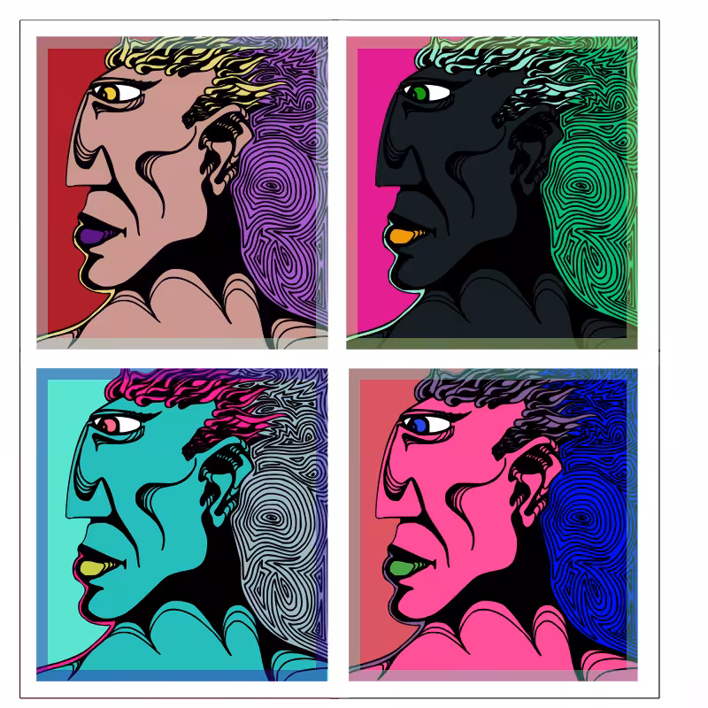 Polyphemus in Four Moods #14