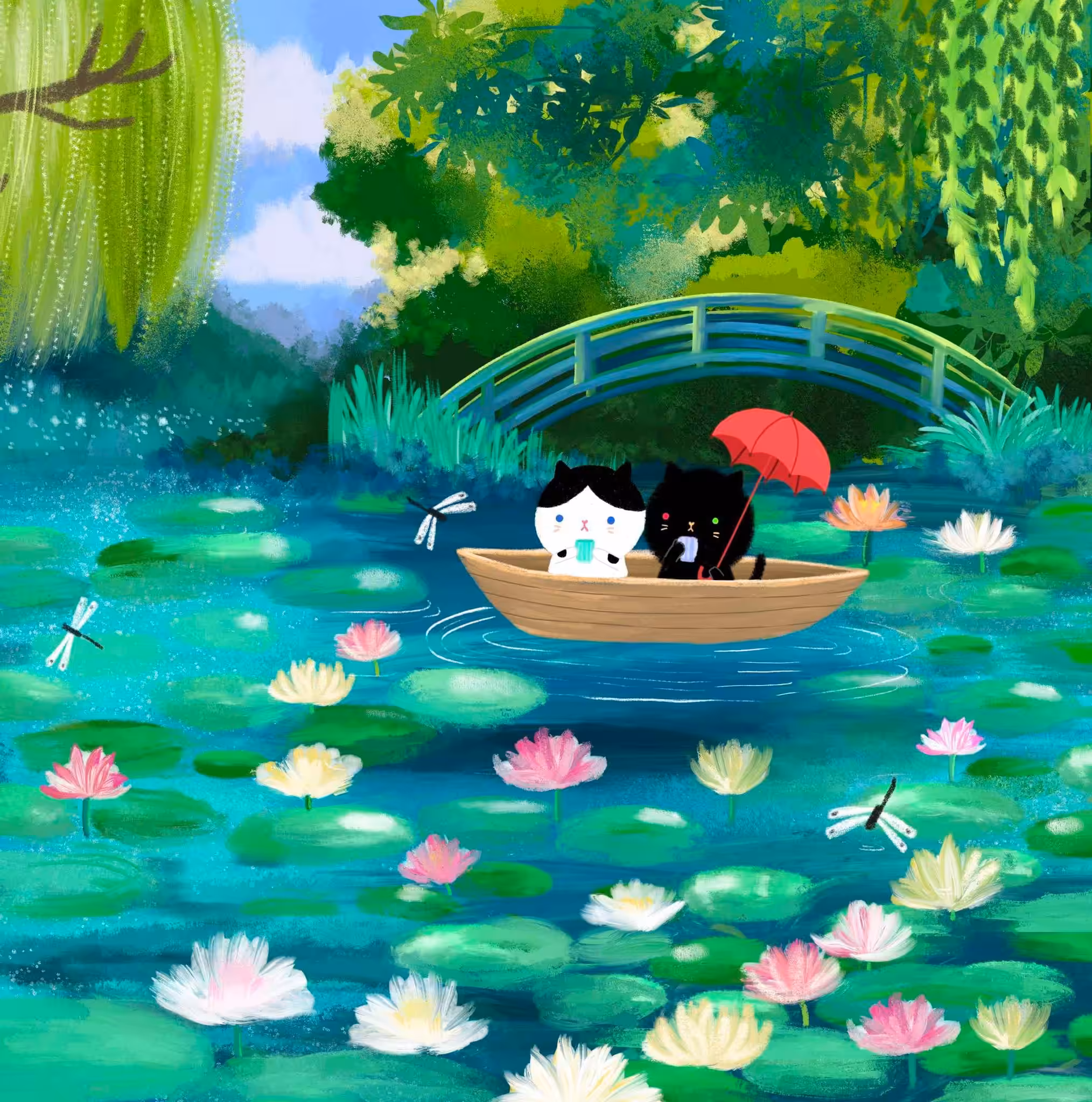 Rodeo posts: Water lilies