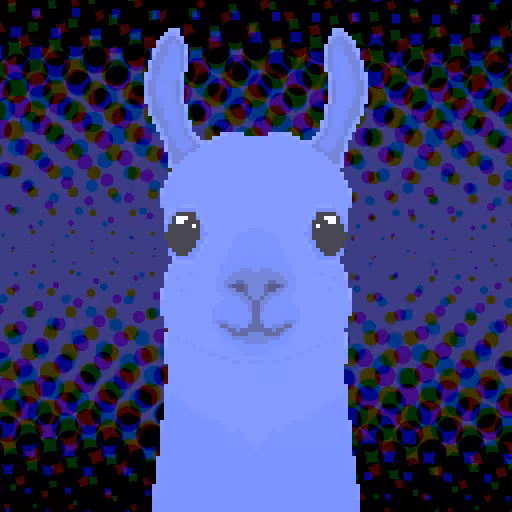 Pure Llama Power - Blue