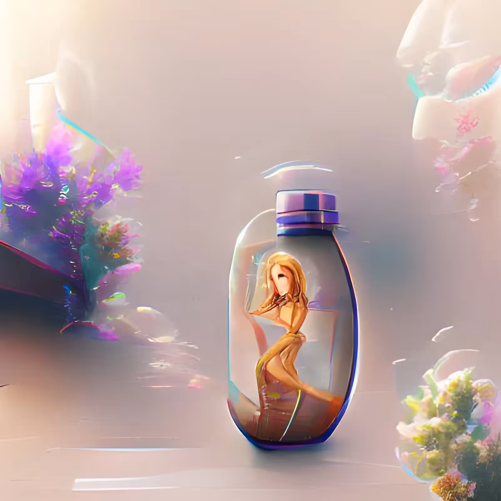 Goddess in a bottle