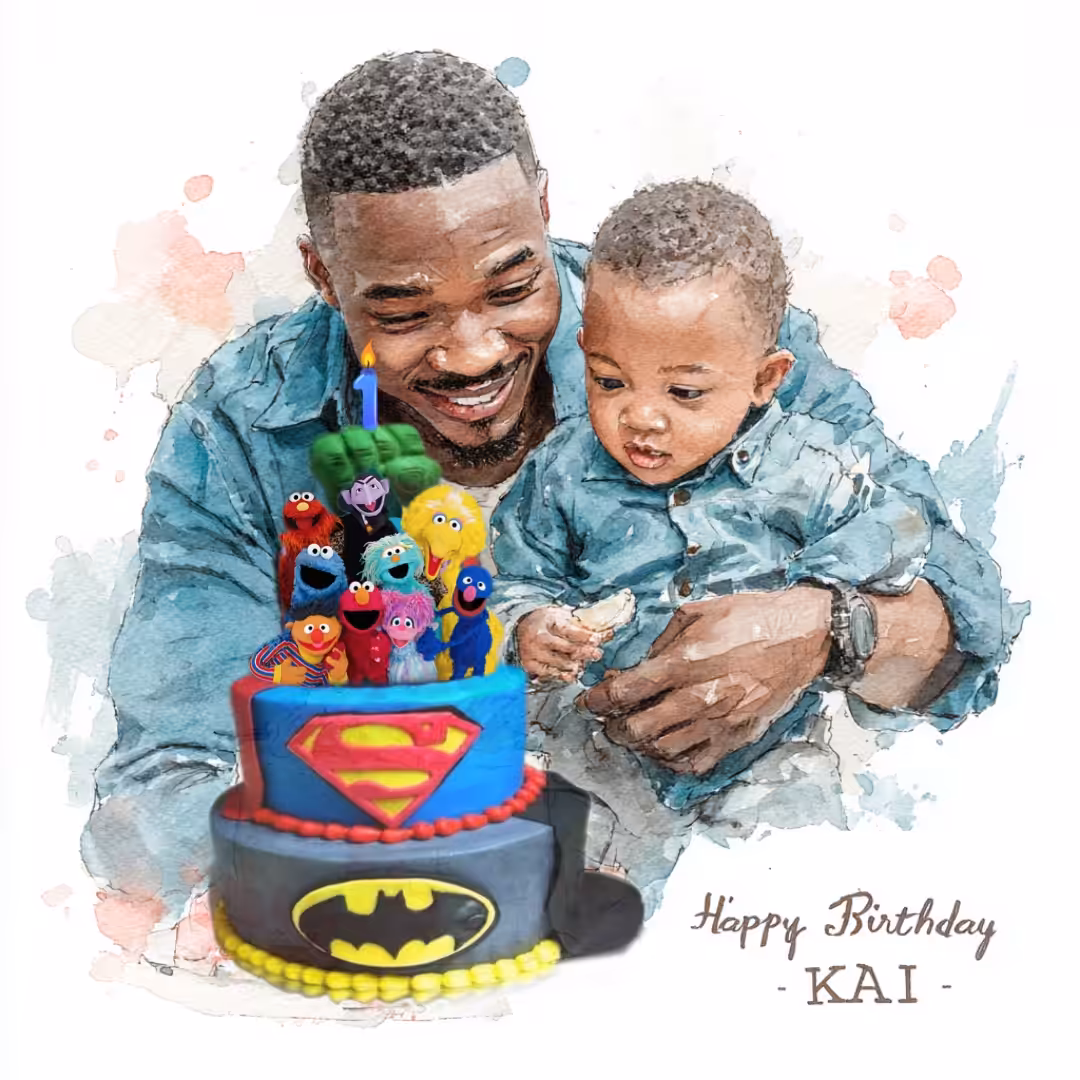 Happy 1st Birthday, Kai 🎉