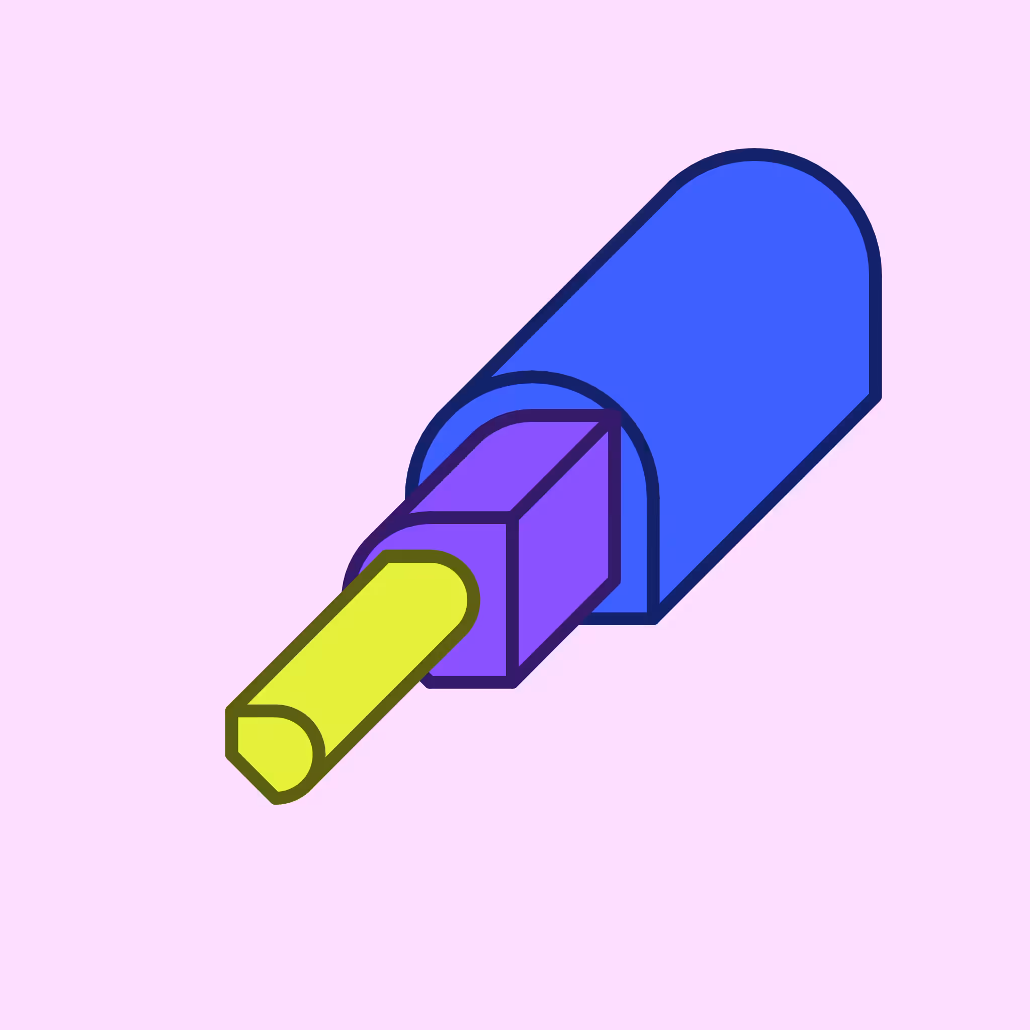 Calm shapes #1254