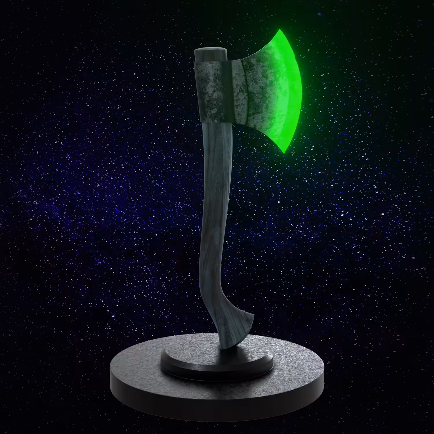 Aurallian Weapon #5: Acid Shadow Axe