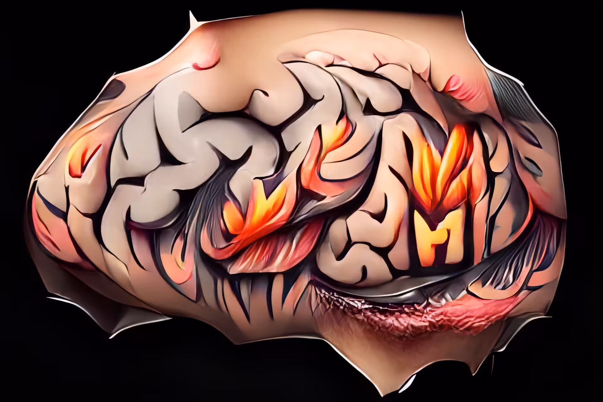 Sick Tattoo Brain