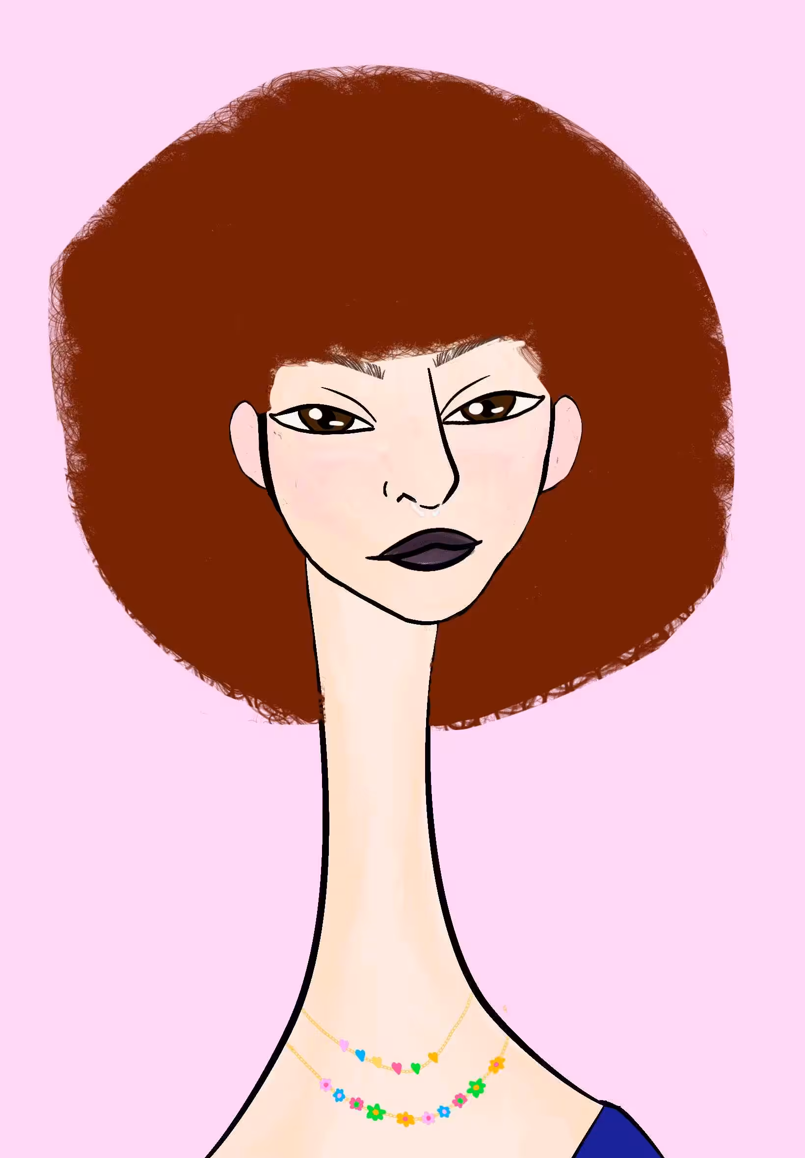 Long Neckie Ladies: Long Neckie Lady #2815