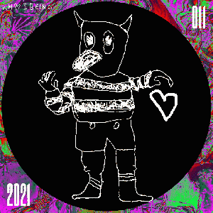 LOVEBEING OG #1160 XRAY HEARTS