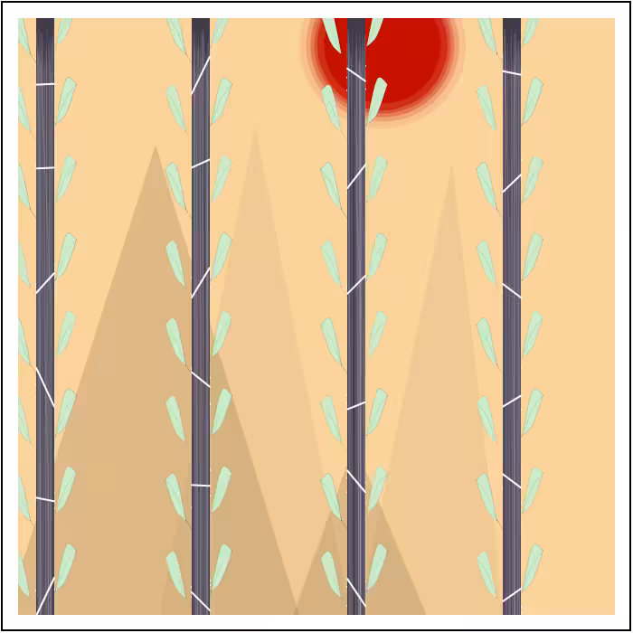 Bamboo in Wind #16