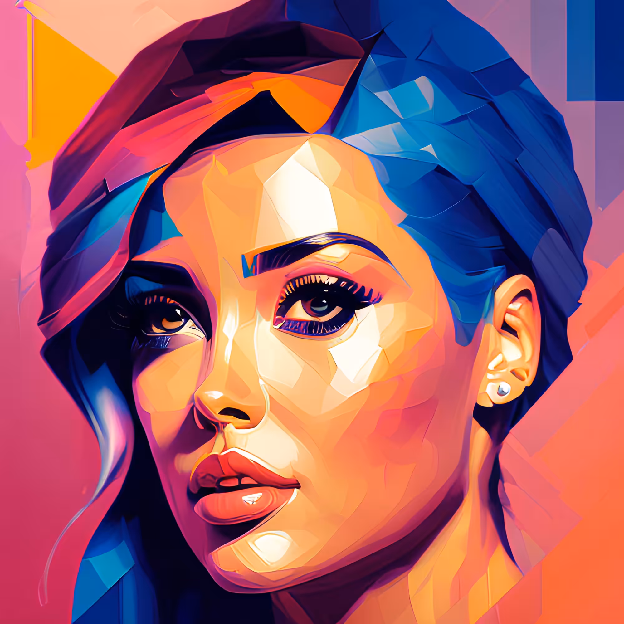 Lady in Colour 4