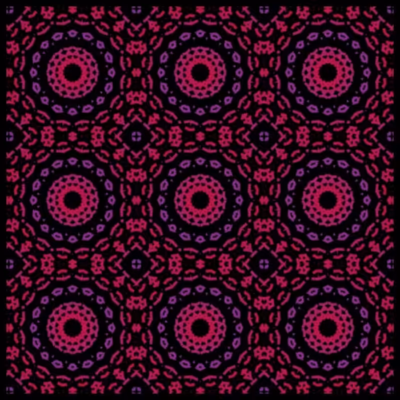 Дэ-generative Kaleidoscope #9