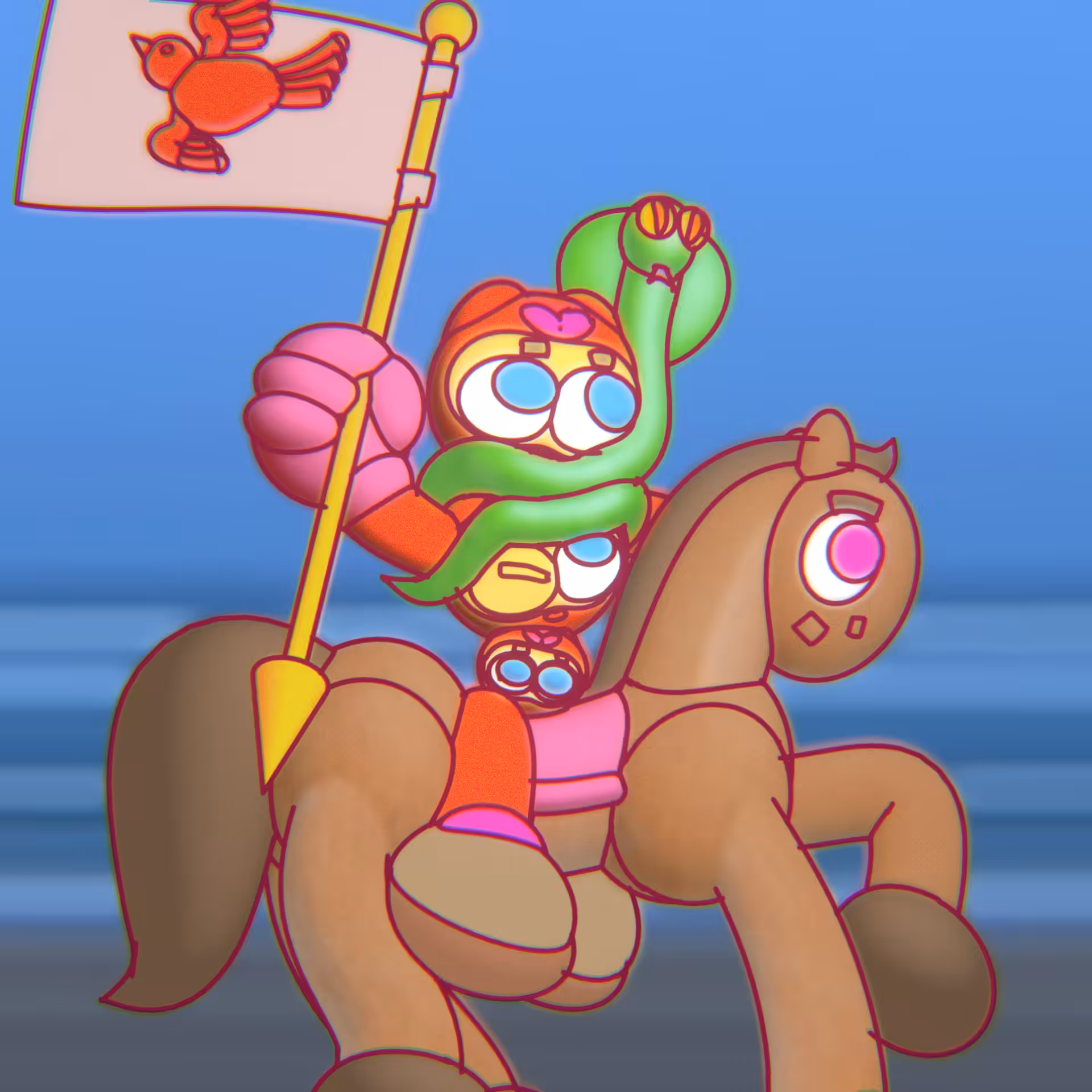 "BASICS IN 3D": "THE SPACE WARRIOR"
