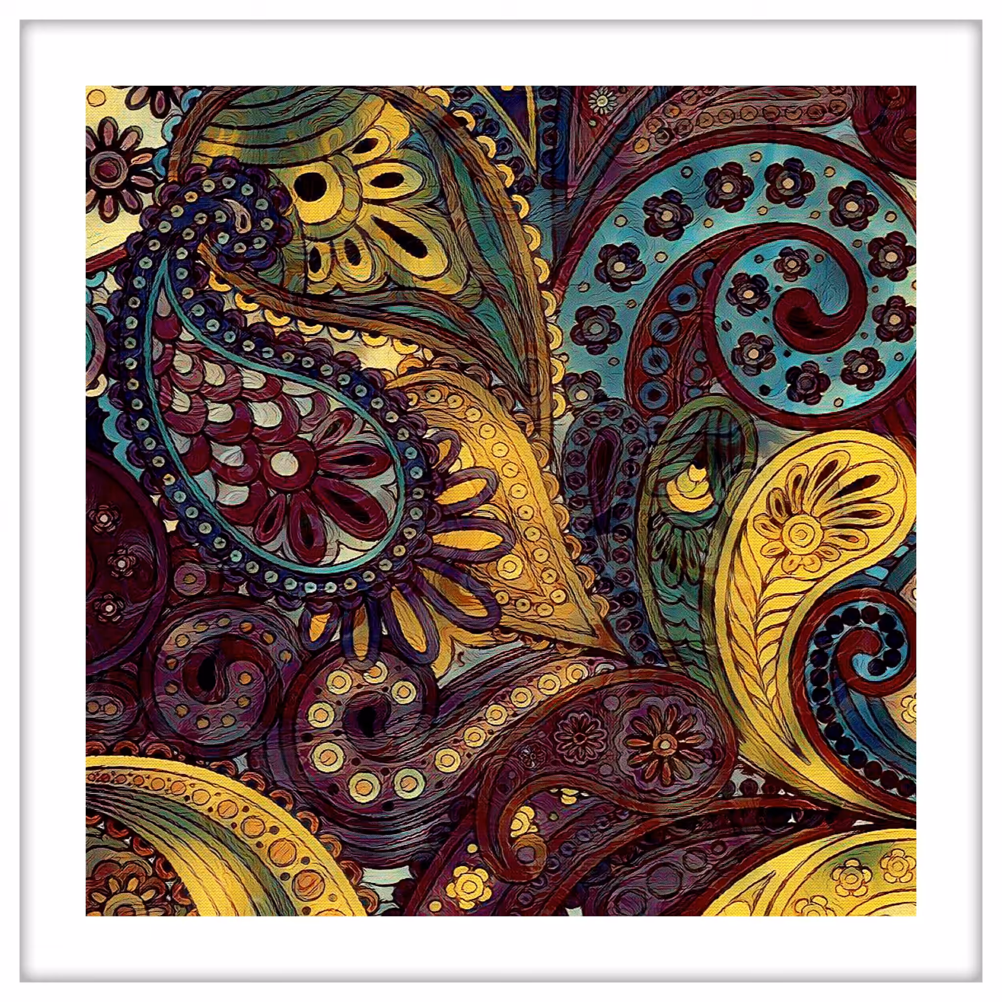Dreams: Engraving of Iranian art #9