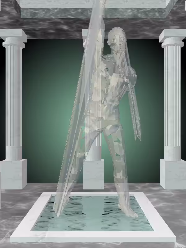 HeavenComputer: The Fading Fragmented Jazzy Mossy Champagne Man #6130