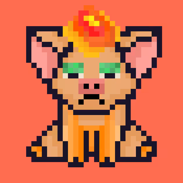 Punk Pig #00121
