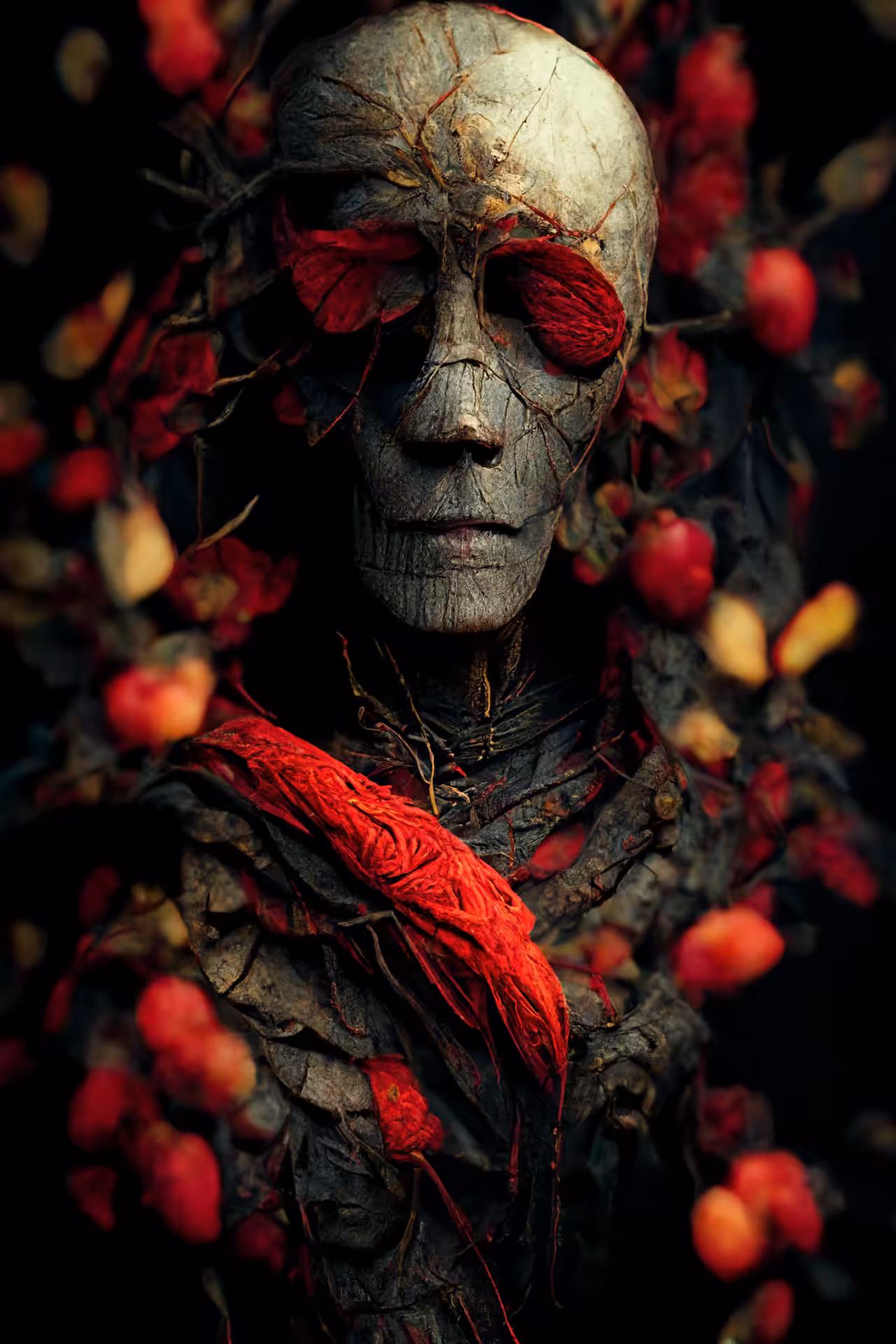 A portrait of mummy