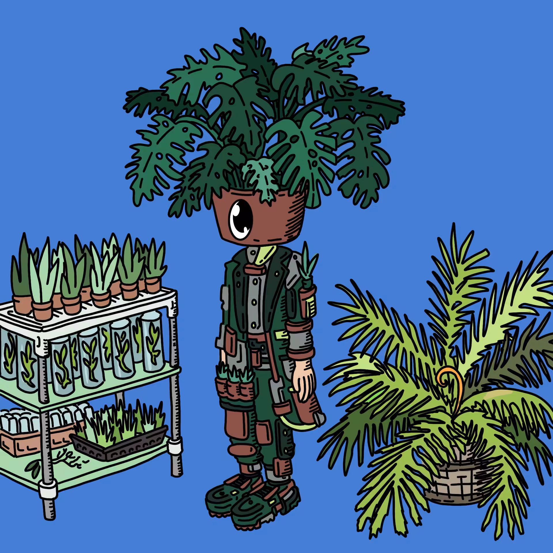 One eyed guys: Botanist OEG
