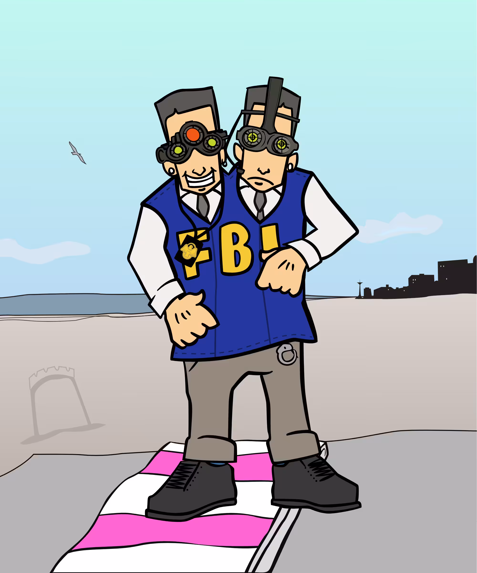 Agents Brown and Knows #1035