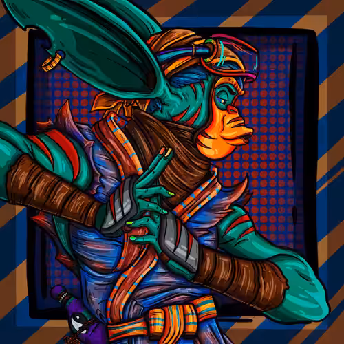 Monkey Mask X Rat Kingdom # 113