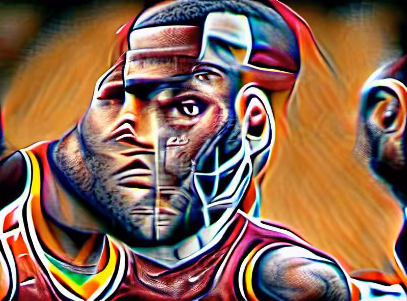Abraham's First Works: Jordan or Lebron