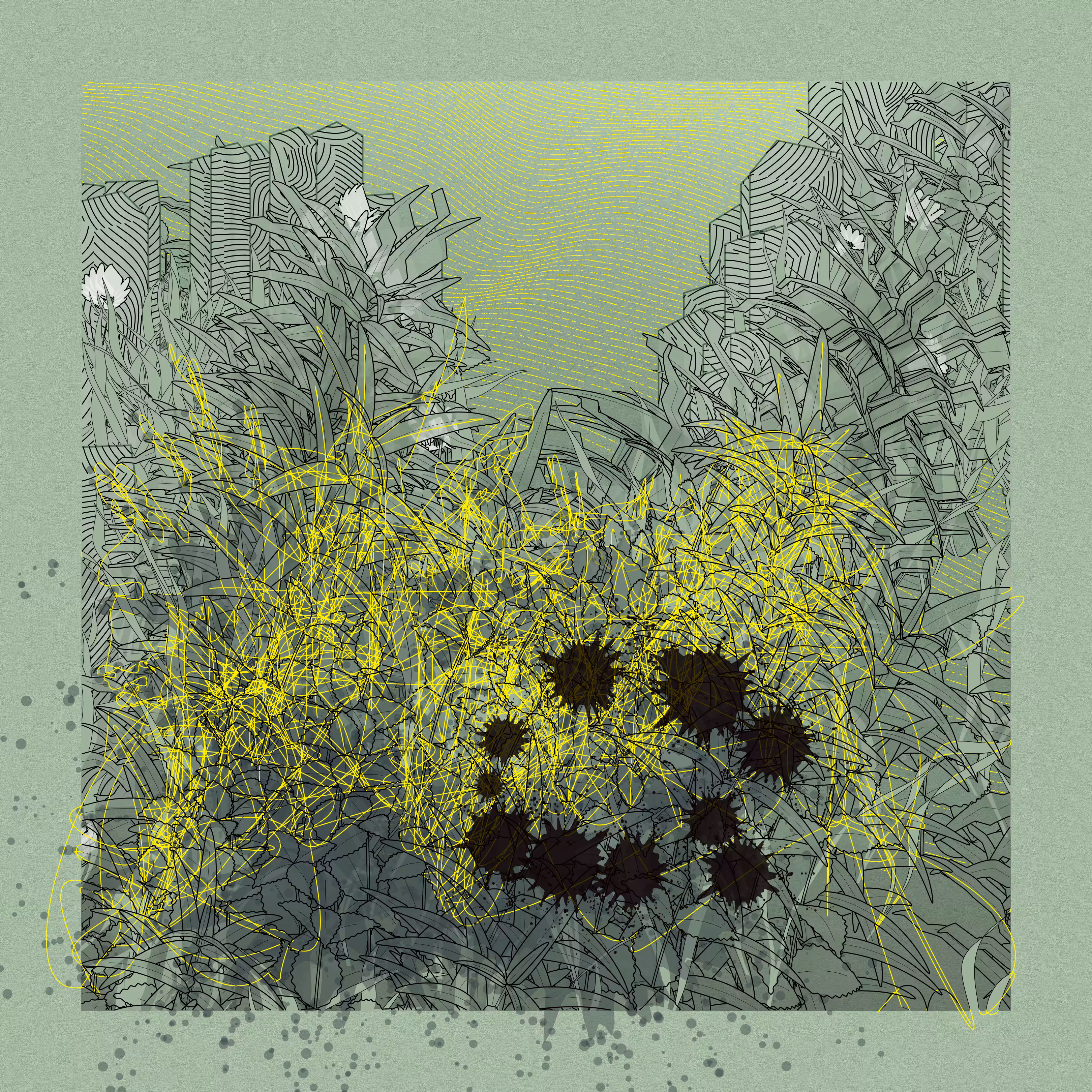 Landscape with Carbon Capture #4456