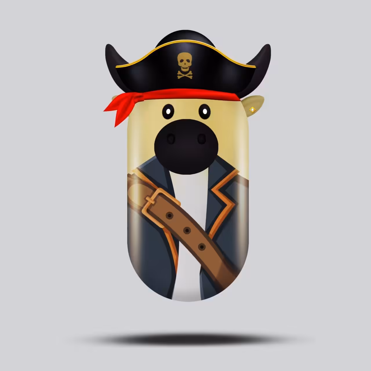Pirate Cow