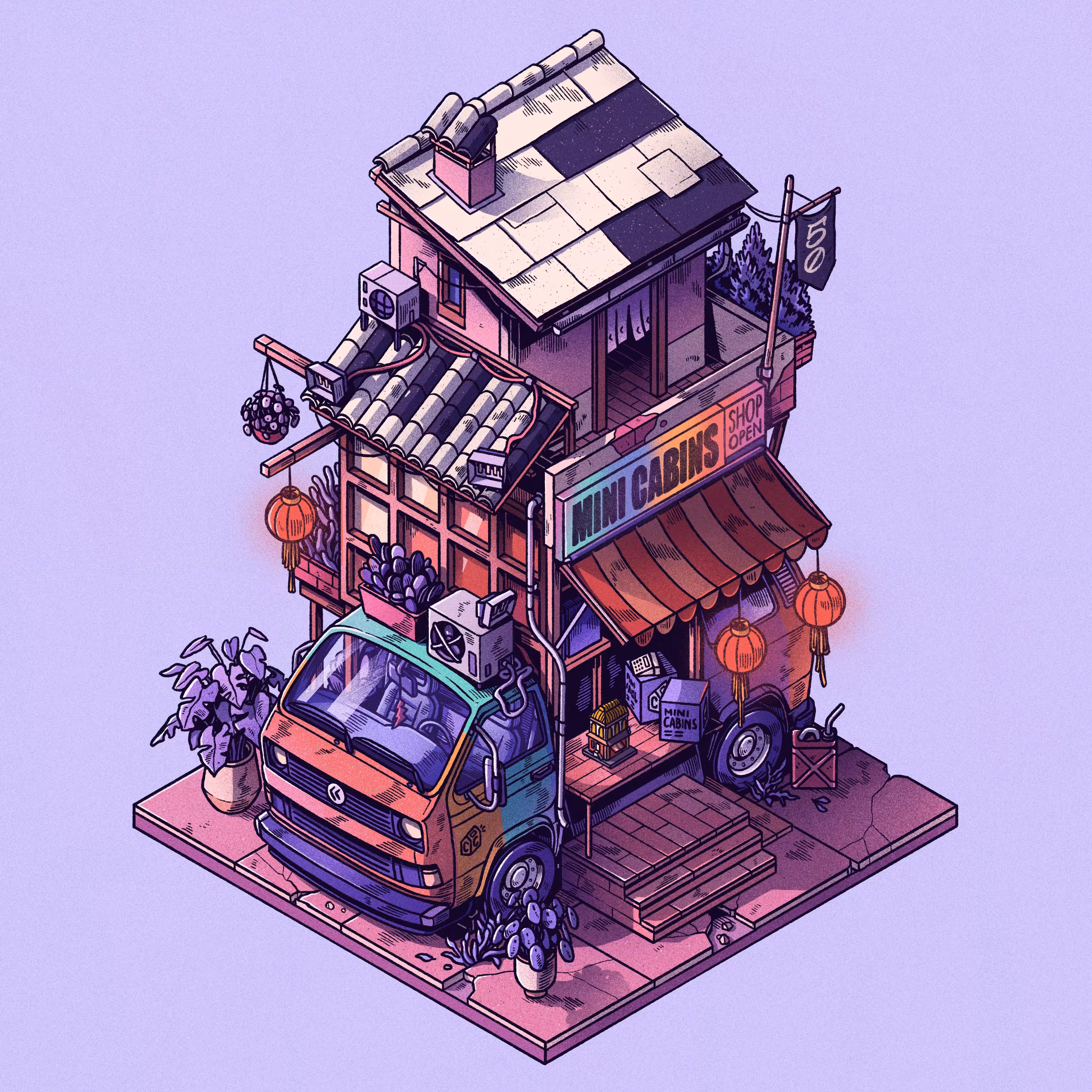 Curious Cabins #50: Caravan #322