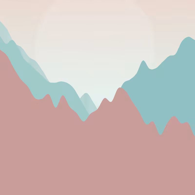 Rolling Hills at Sundown #40