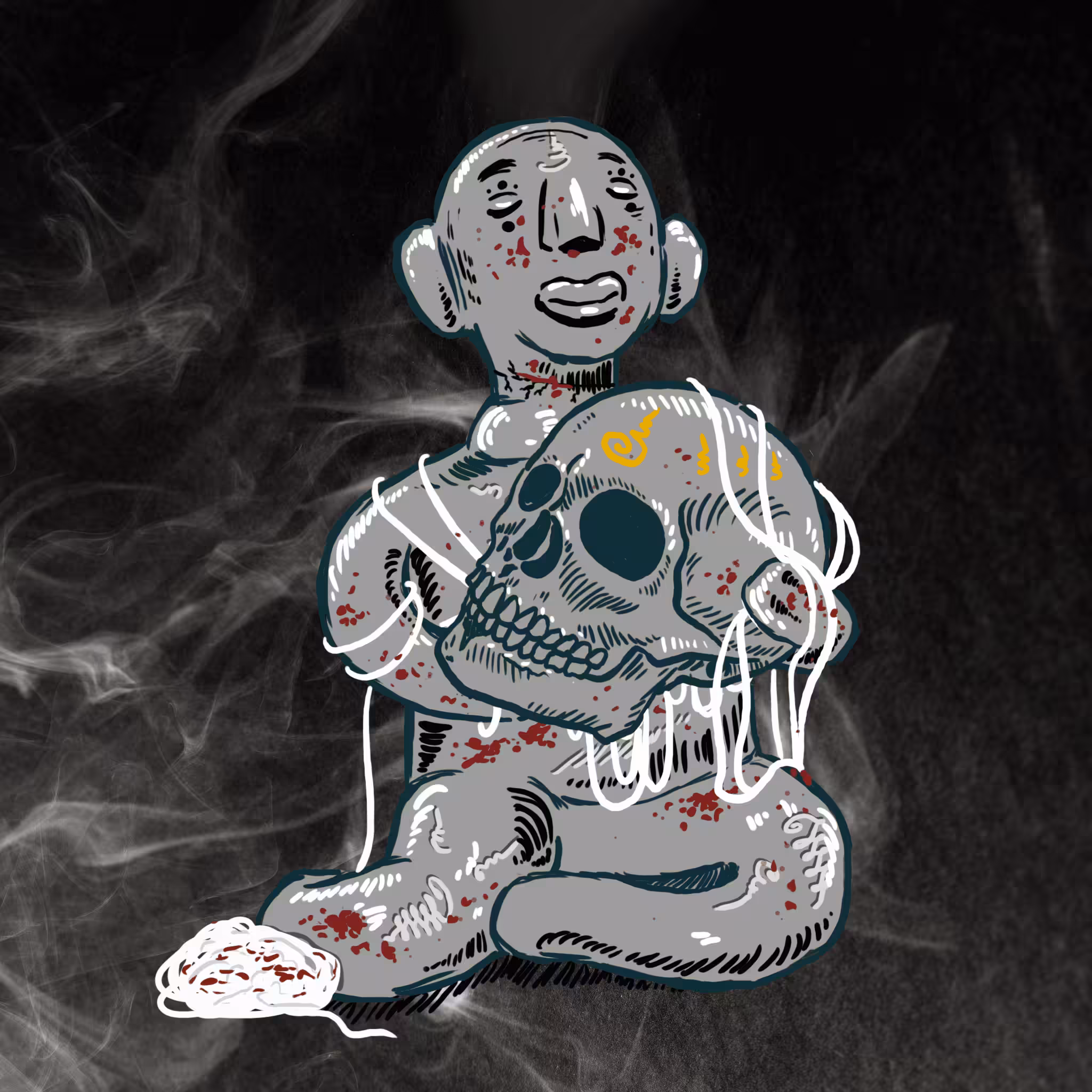Clay 011 - The Curse Skull