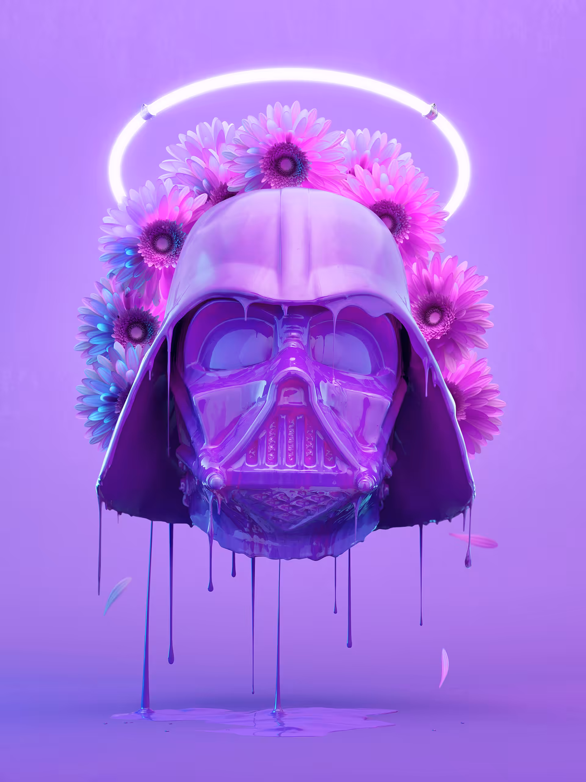 Purple Paradise Darth - Vader of Darth #004