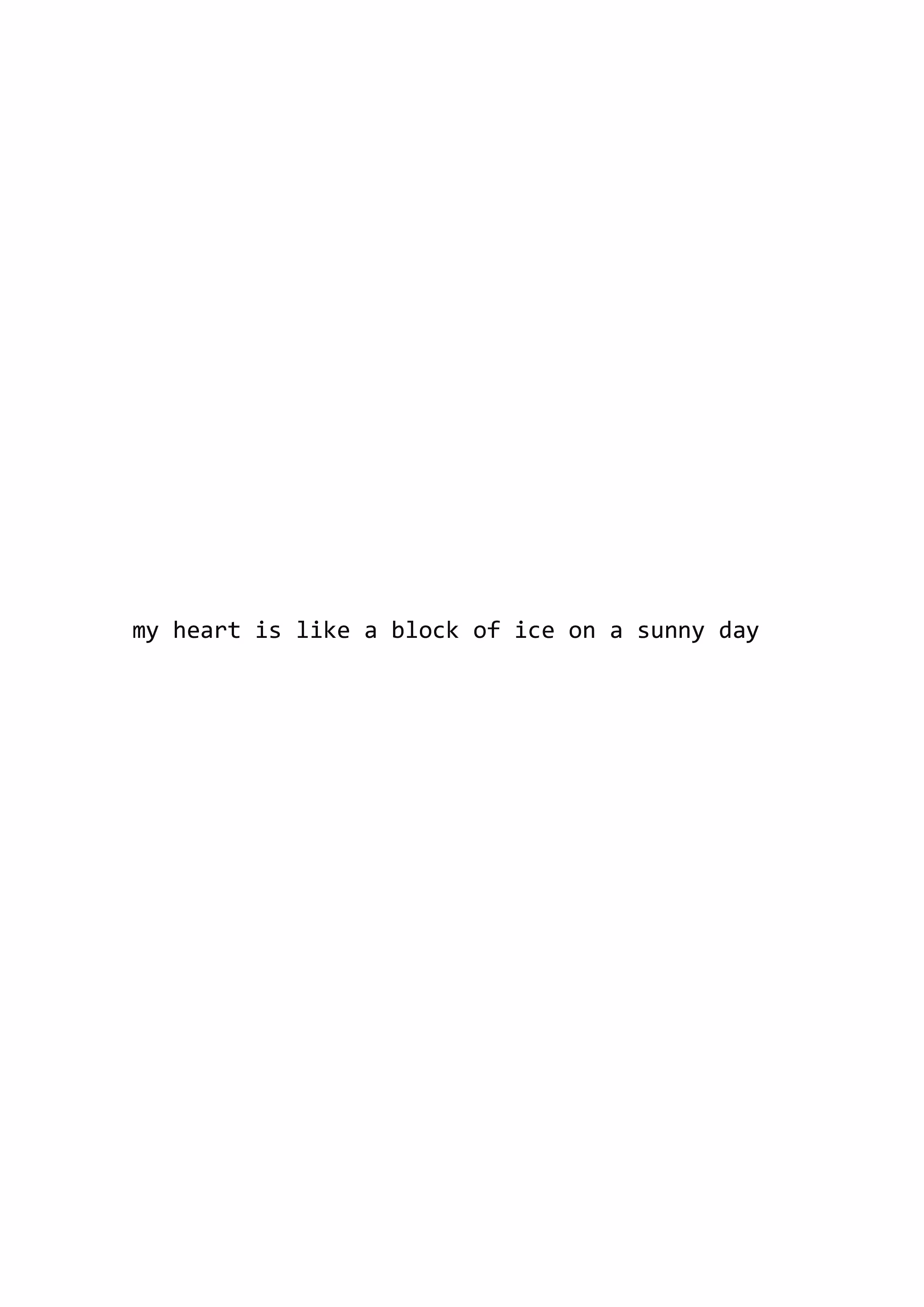 my heart