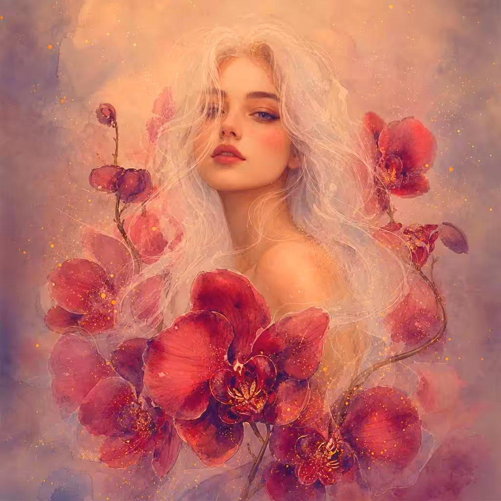 IN MY MIND : Orchid & women